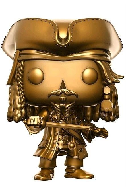 Pirates of the Caribbean 5: Dead Men Tell No Tales - Jack Sparrow Gold US Exclusive Pop! - Ozzie Collectables