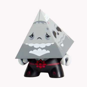 Dunny - 3" Pyramidun Grey Dunny Vinyl - Ozzie Collectables
