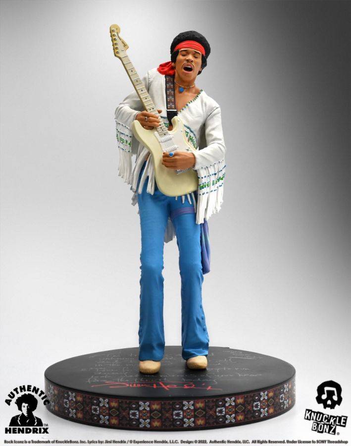 Jimi Hendrix - Rock Iconz Statue 3rd Edition