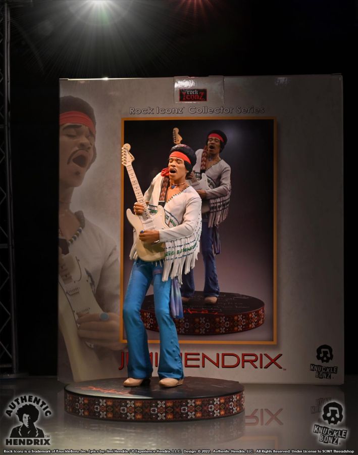 Jimi Hendrix - Rock Iconz Statue 3rd Edition