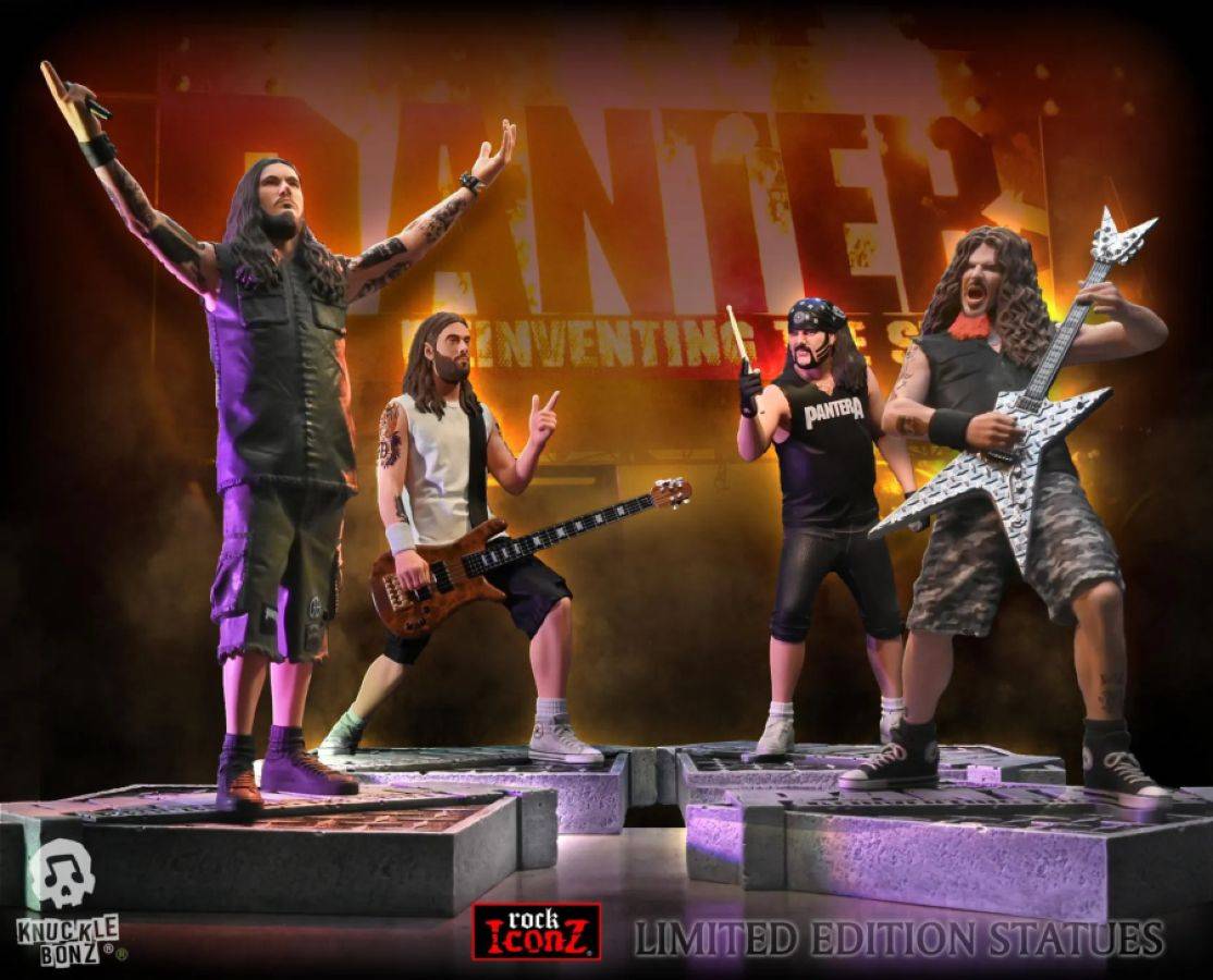 Pantera - Reinventing the Steel Rock Iconz Set of 4