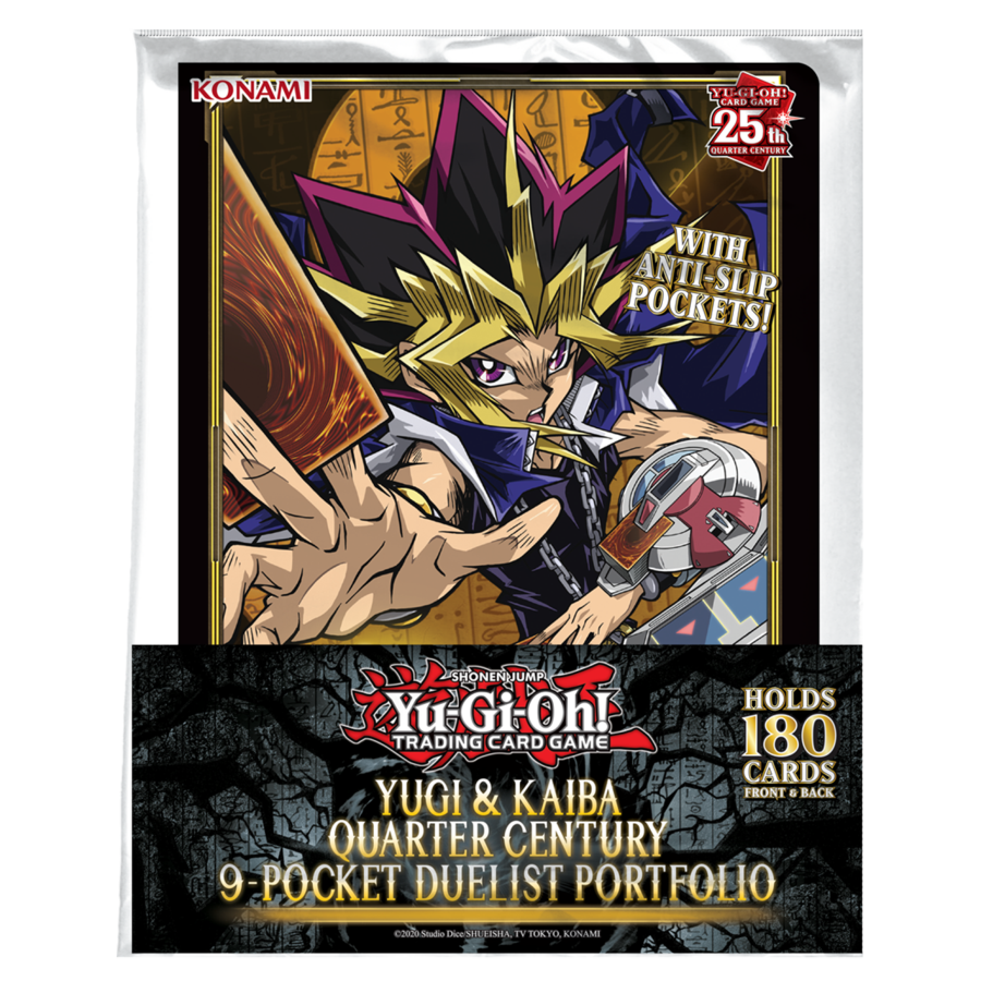 Yu-Gi-Oh! - Yugi & Kaiba Quarter Century 9-Pocket Card Portfolio