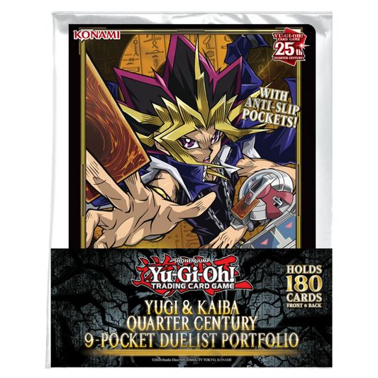 Yu-Gi-Oh! - Yugi & Kaiba Quarter Century 9-Pocket Card Portfolio