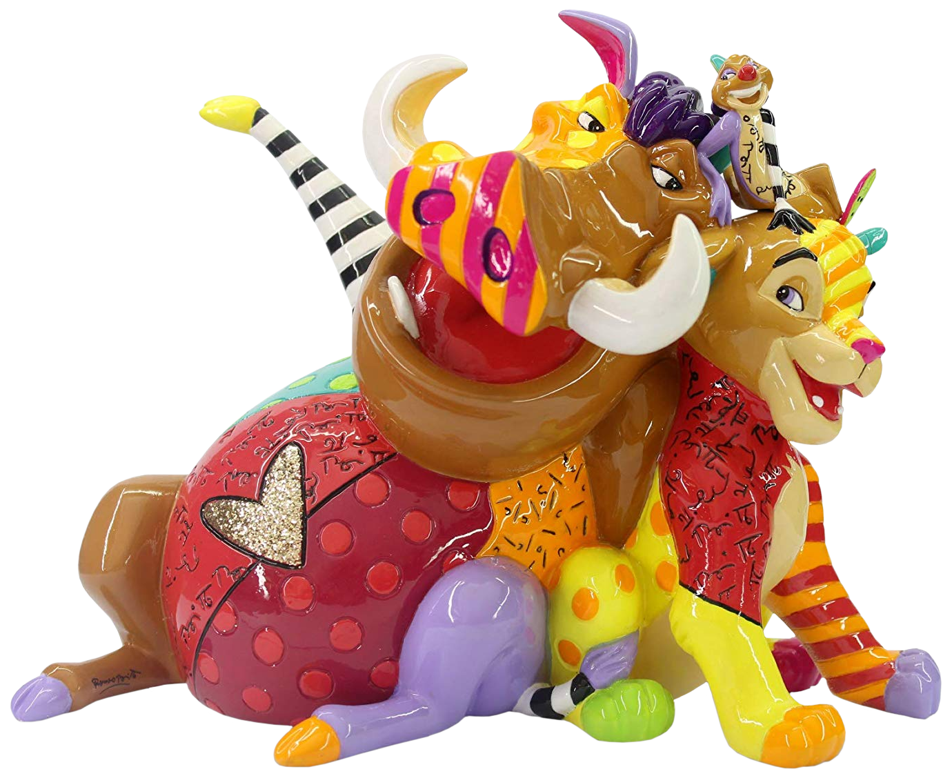 Britto - Lion King Medium Figurine - Ozzie Collectables