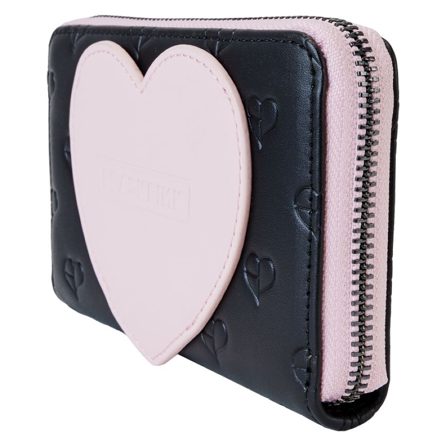 Blackpink - All-Over-Print Heart Zip Around Wallet