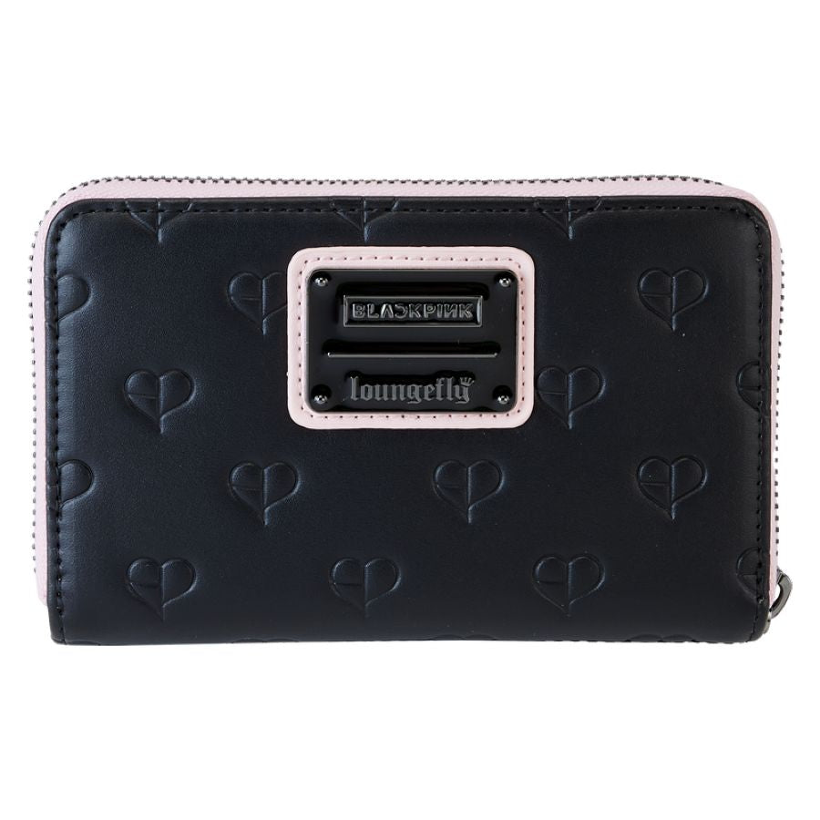 Blackpink - All-Over-Print Heart Zip Around Wallet