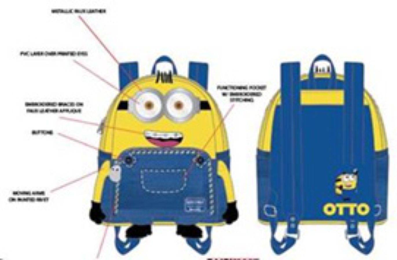 Minions - Otto Backpack
