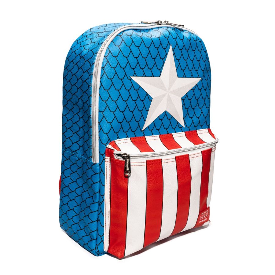 Captain America - Costume Mini Backpack with Pin