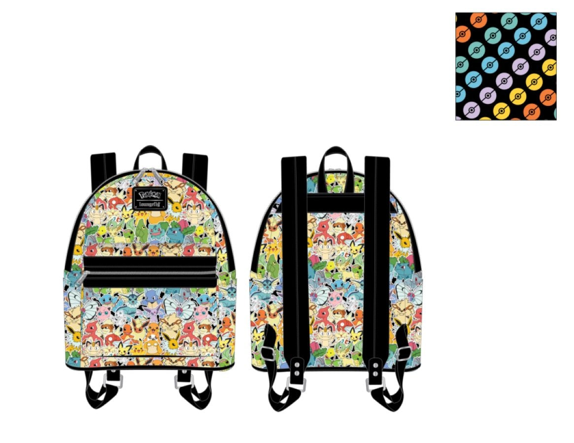 Pokemon - Ombre Mini Backpack
