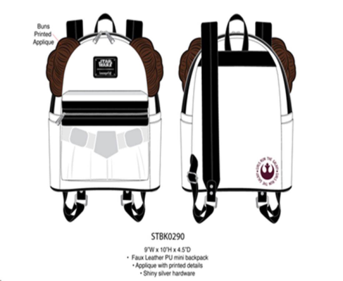 Star Wars - Princess Leia Costume US Exclusive Mini Backpack