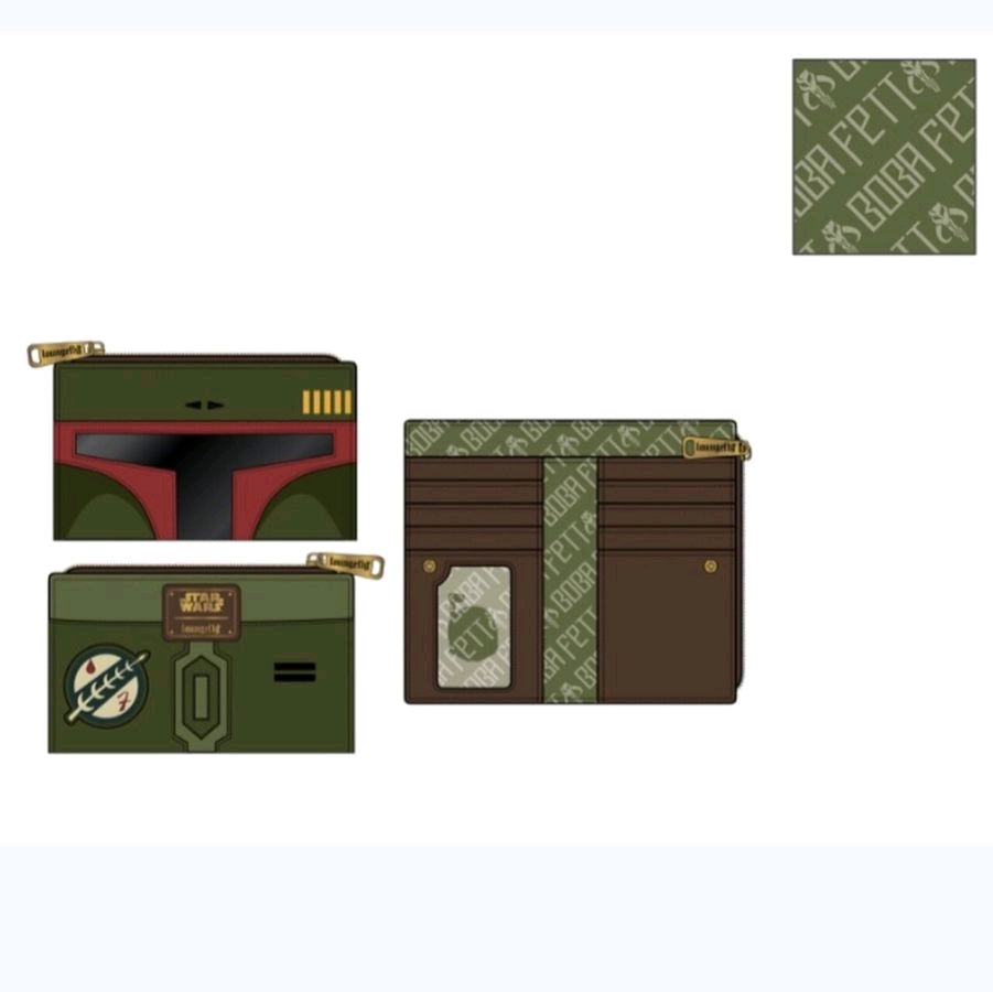 Star Wars - Boba Fett Flap Purse