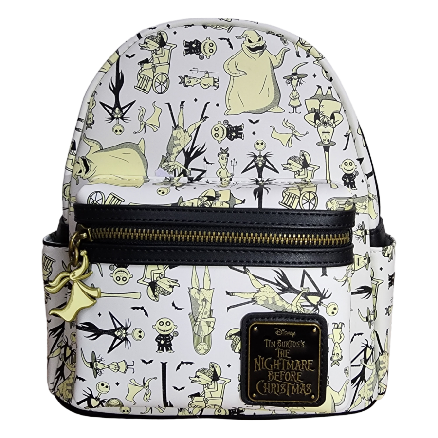 christmas mini backpack The Nightmare Before Christmas - Christmas US Exclusive Glow Mini Backpack | LOUWDBK3055