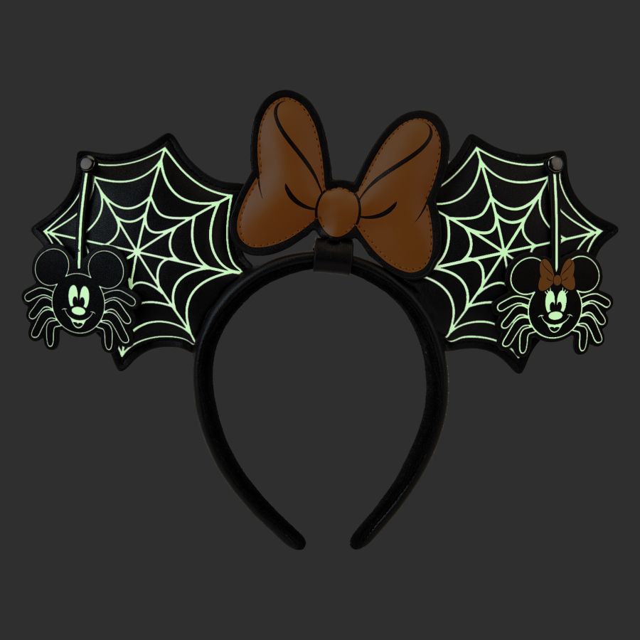 Disney - Mickey & Minnie Mouse Spider Ear Headband