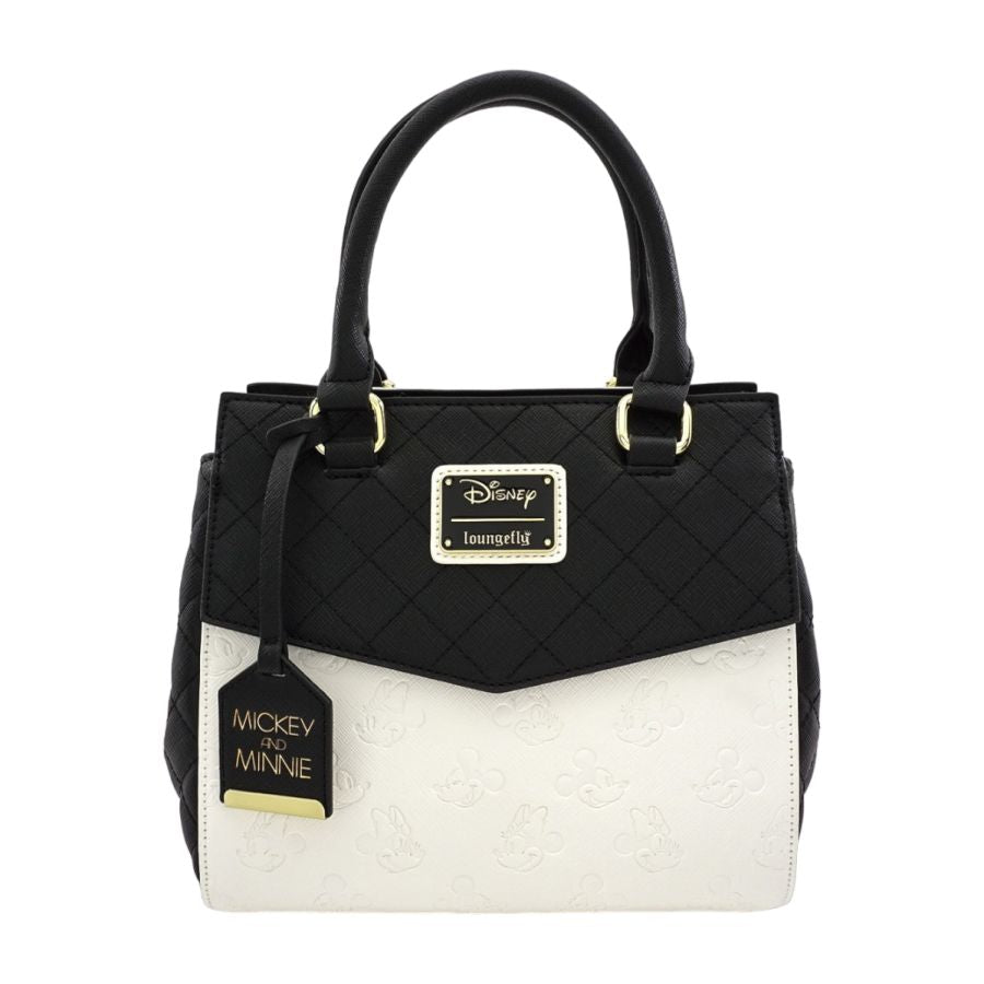 Disney - Mickey Mouse and Minnie Mouse Black and White US Exclusive Crossbody
