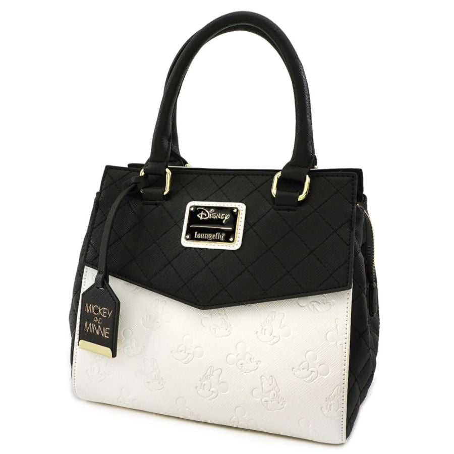 Disney - Mickey Mouse and Minnie Mouse Black and White US Exclusive Crossbody