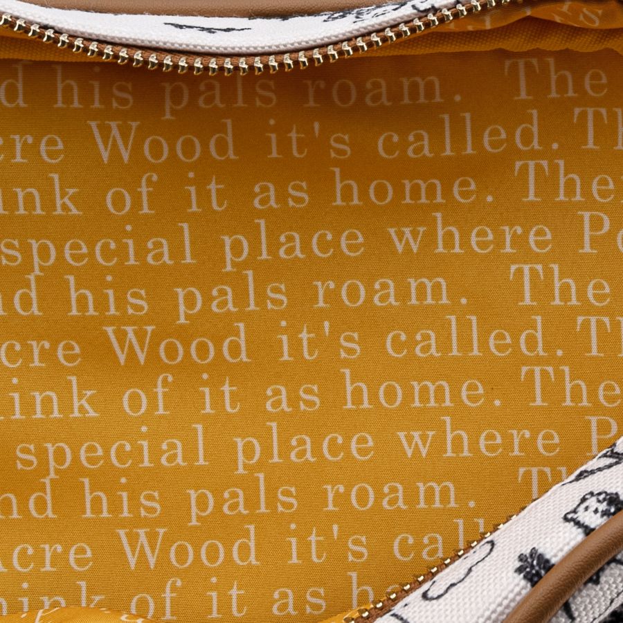 Winnie the Pooh - Line Drawing Crossbody