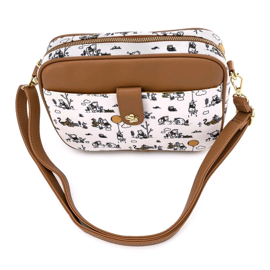 Winnie the Pooh - Line Drawing Crossbody