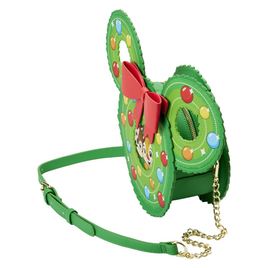 Disney - Chip & Dale Christmas Wreath Crossbody