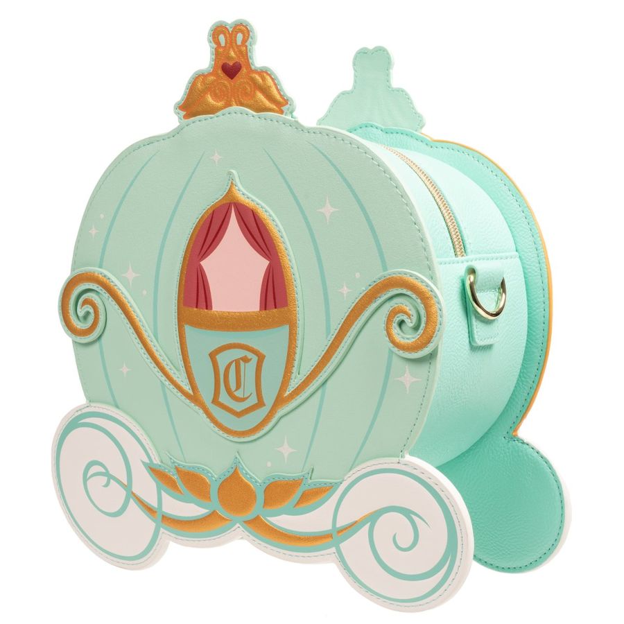 Disney - Cinderella Pumpkin Carriage US Exclusive Reversible Crossbody