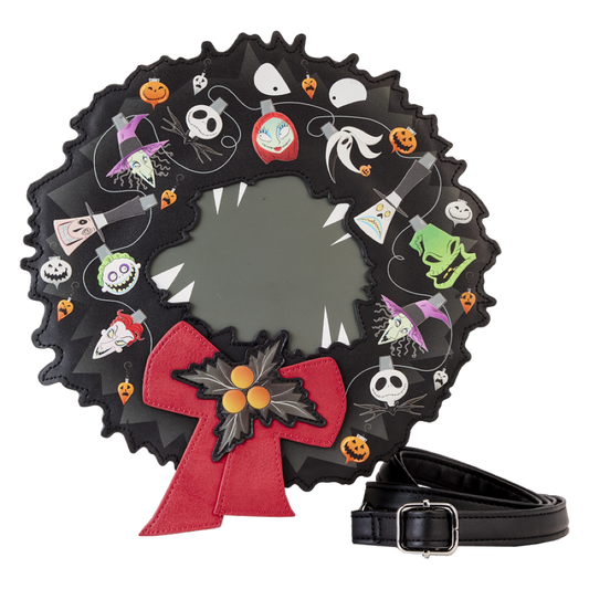 Nightmare Before Christmas - Wreath String Lights Glow Crossbody