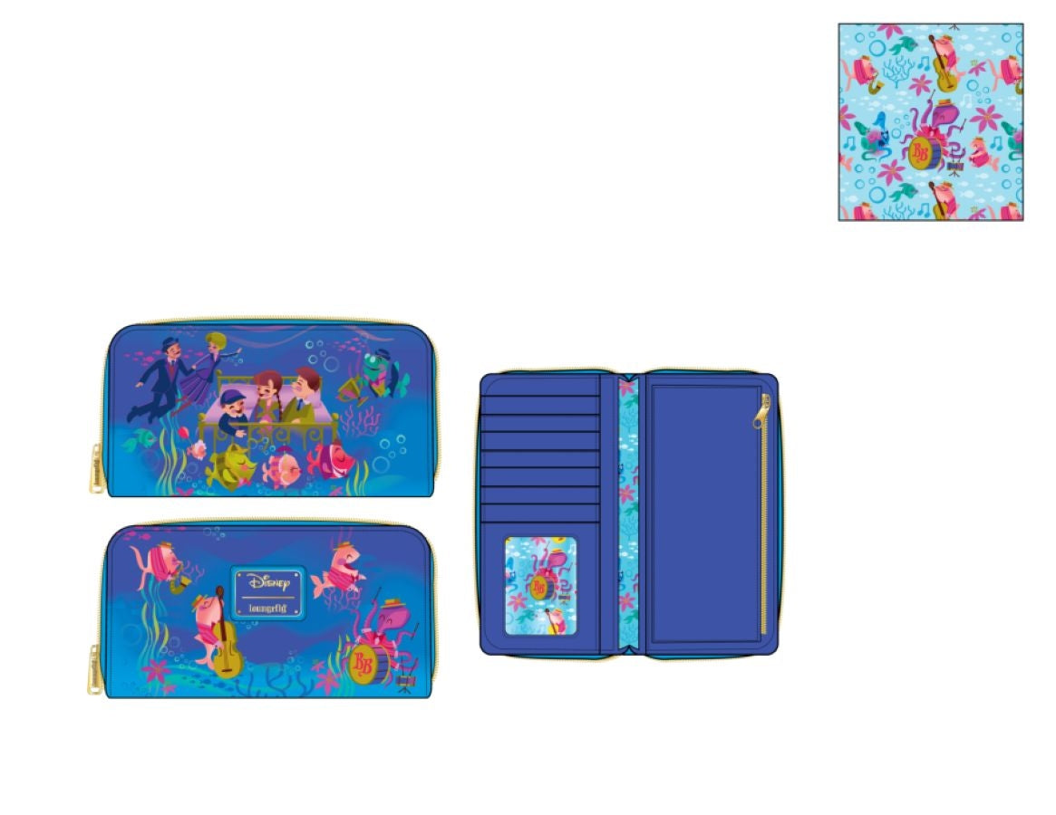 Bedknobs & Broomsticks - Underwater Zip Purse