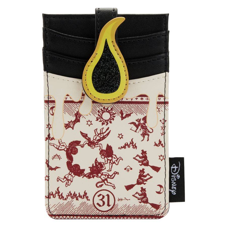 Hocus Pocus - Black Flame Candle Glow Card Holder