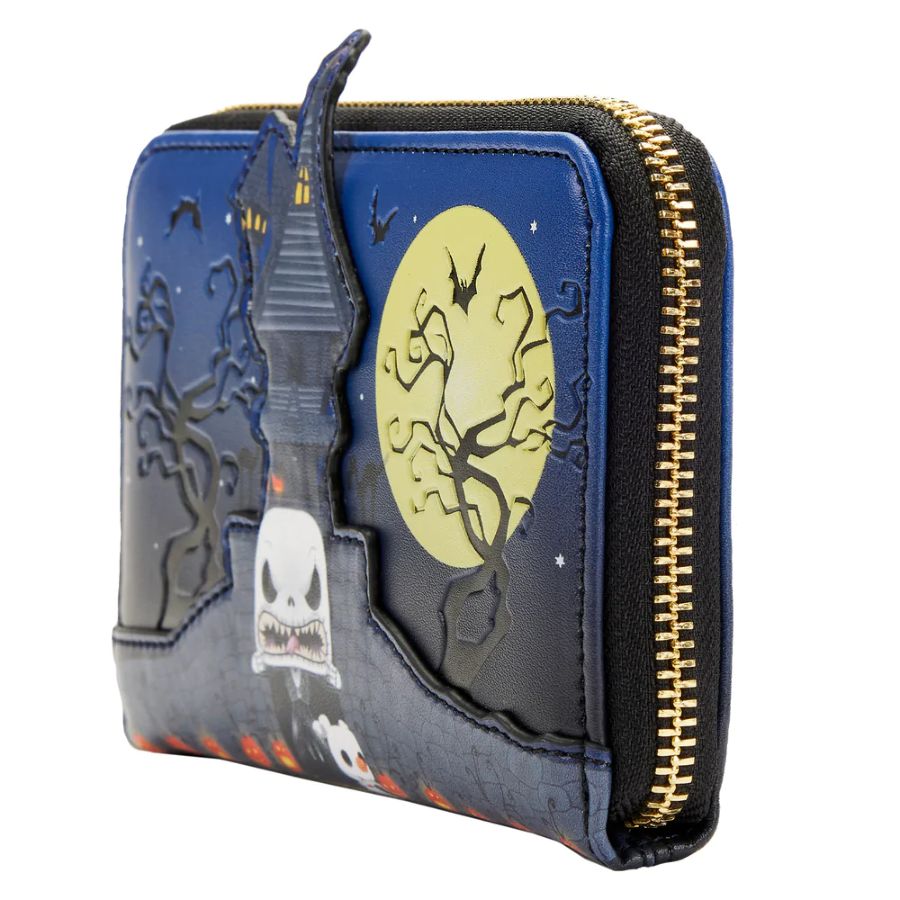 The Nightmare Before Christmas - Jack Skellington House Pop! Glow Zip Purse