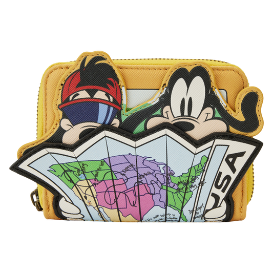 Disney - Goofy Movie Road Trip Zip Around Wallet