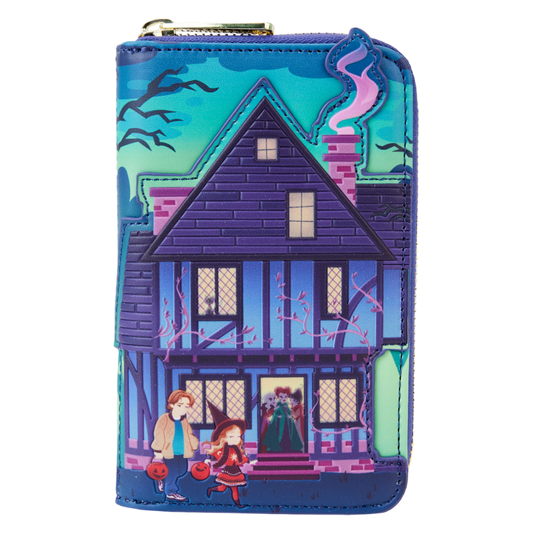Hocus Pocus - Sanderson Sisters' House Glow Zip Around Wallet