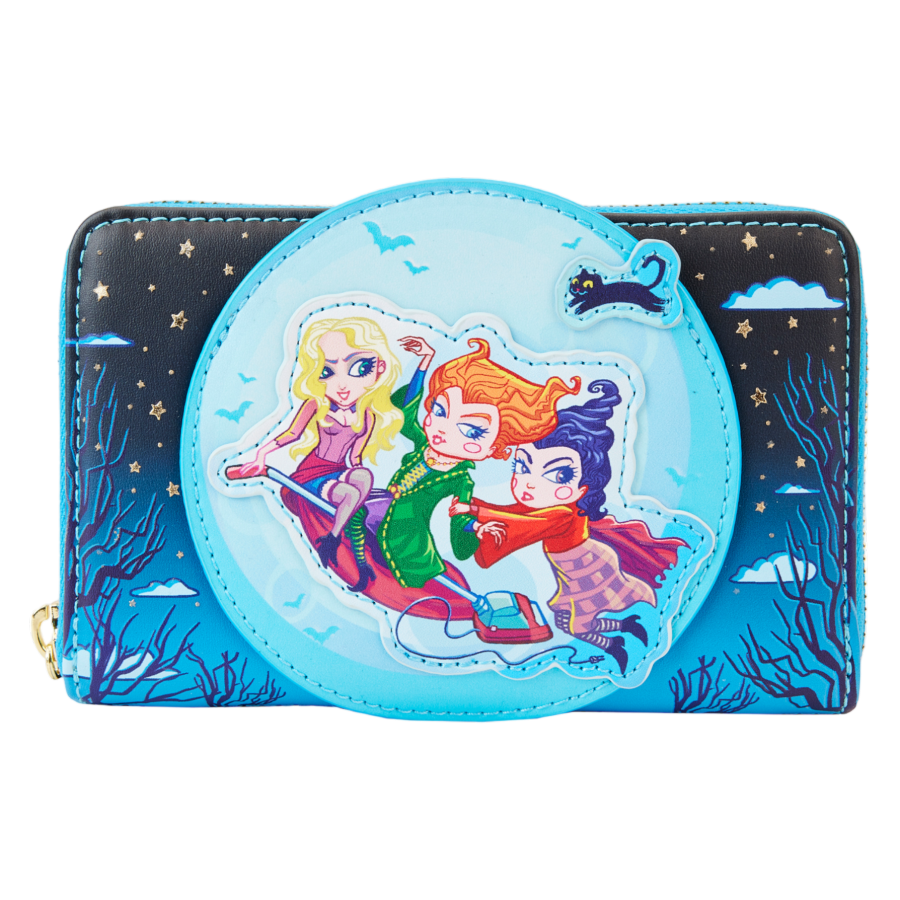 Hocus Pocus - Poster Glow Zip Around Wallet