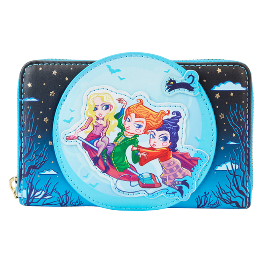 Hocus Pocus - Poster Glow Zip Around Wallet