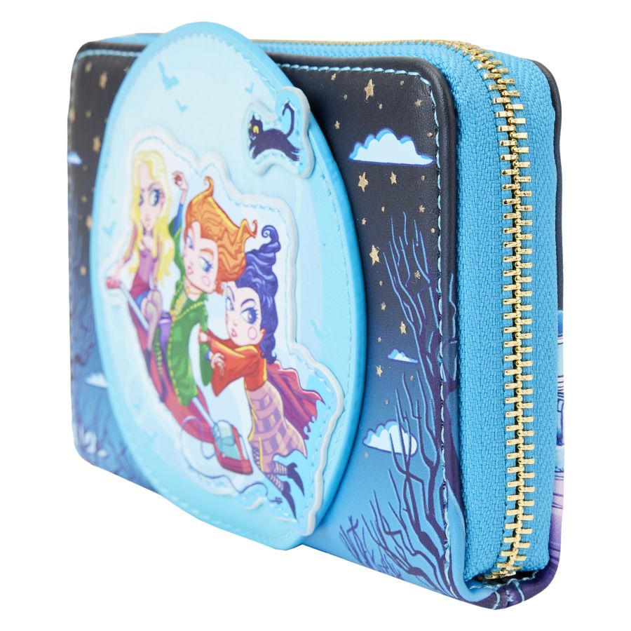 Hocus Pocus - Poster Glow Zip Around Wallet