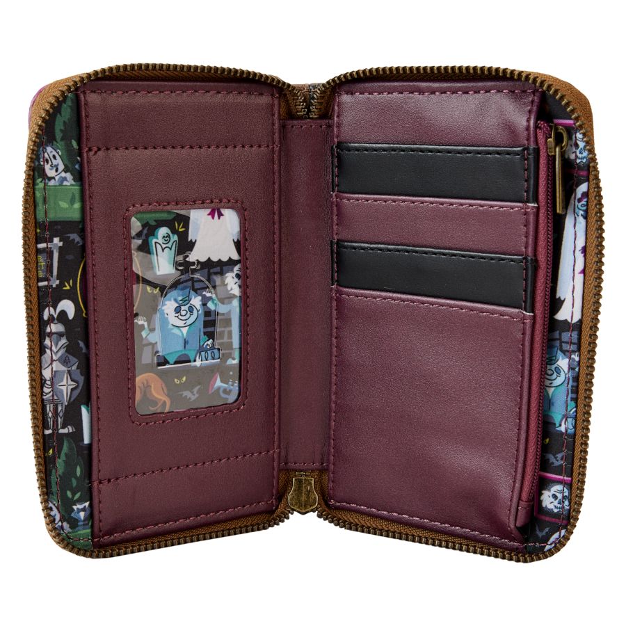 Disney's Haunted Mansion - Portraits Zip Wallet