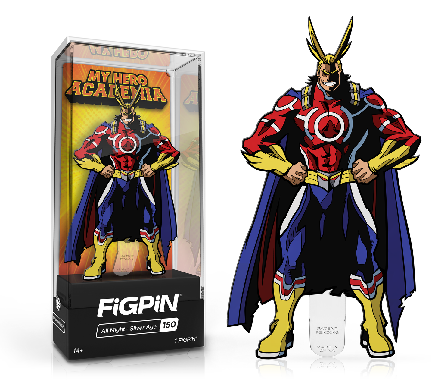 My Hero Academia - All Might 3" Collectors FigPin #150