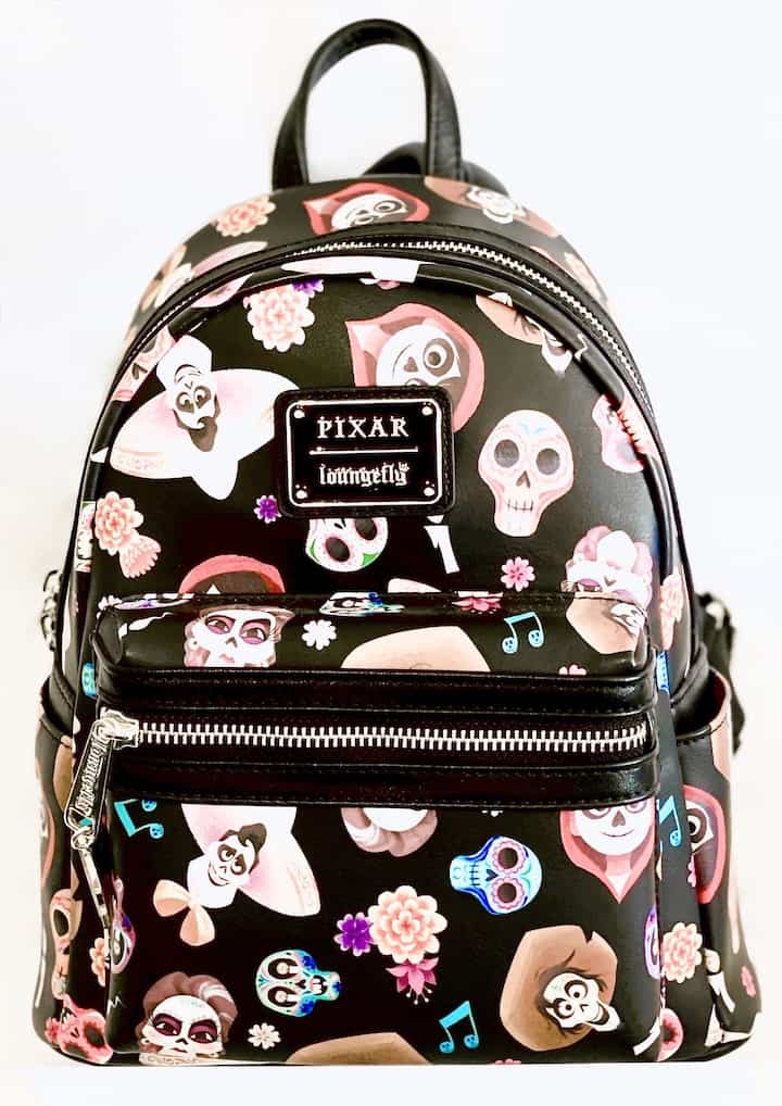 coco mini backpack loungefly Loungefly Bags | Pixar Disney Loungefly Coco Backpack | Color: Black/Red | Size: Os