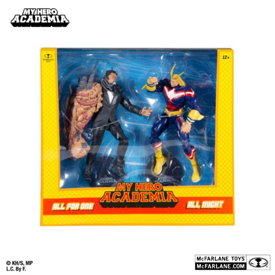 My Hero Academia - All Might vs All For One Action Figure 2-Pack