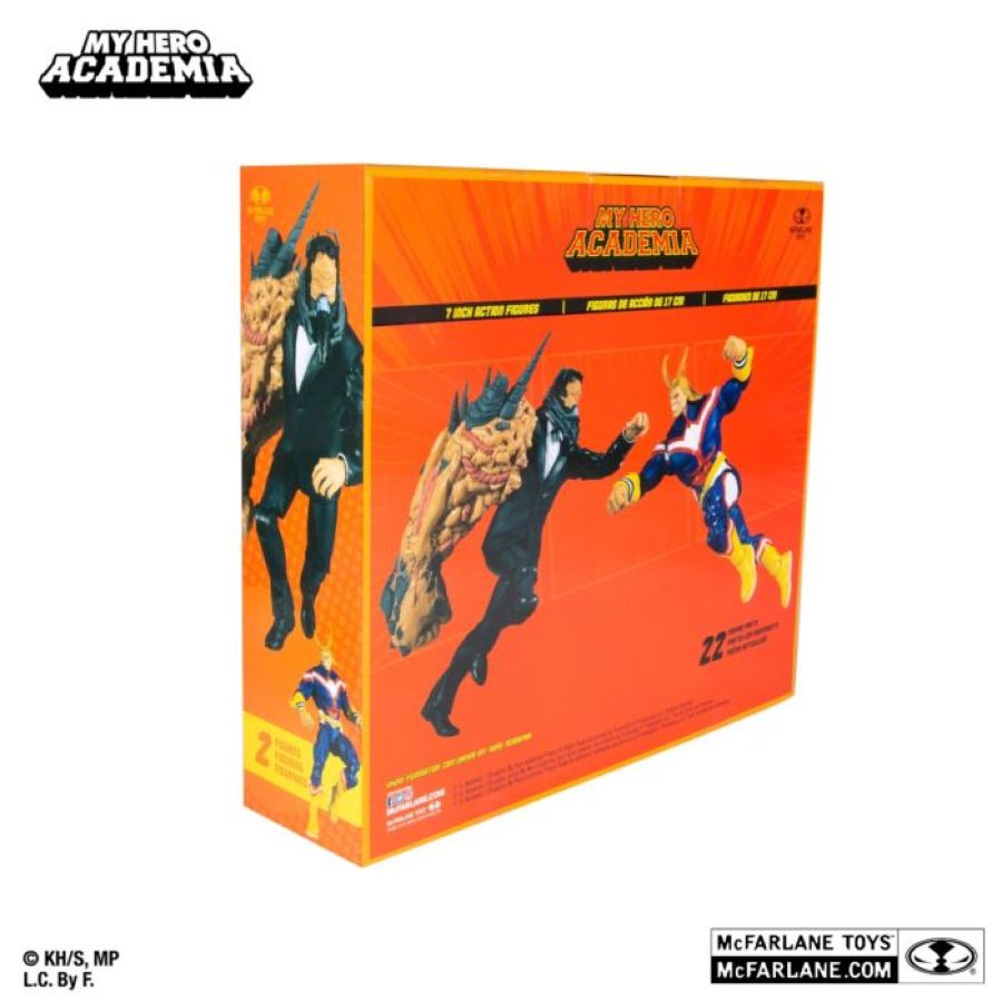 My Hero Academia - All Might vs All For One Action Figure 2-Pack