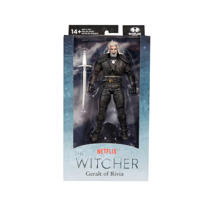 The Witcher (TV) - Geralt Battle 7" Premium Action Figure