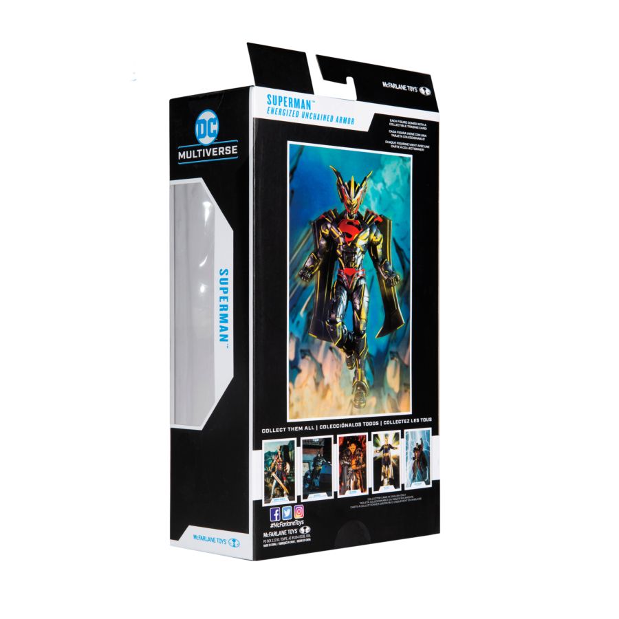 Superman - Superman Energized Unchained Armor Gold 7" Action Figure