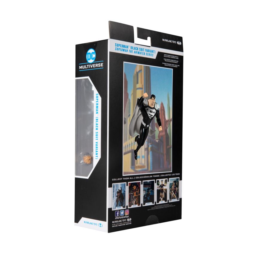 Superman: The Animated Series - Superman Black Suit 7" Action Figure