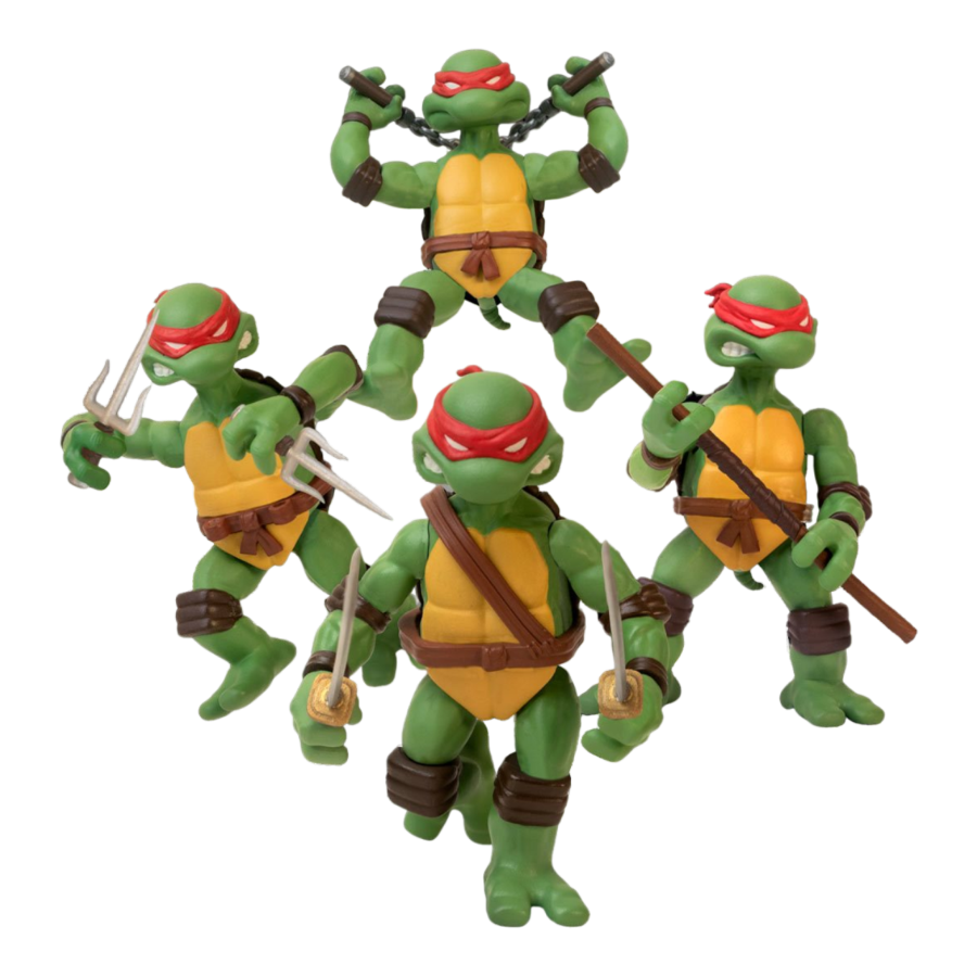Teenage Mutant Ninja Turtles 5 Points Action Figure Deluxe Box