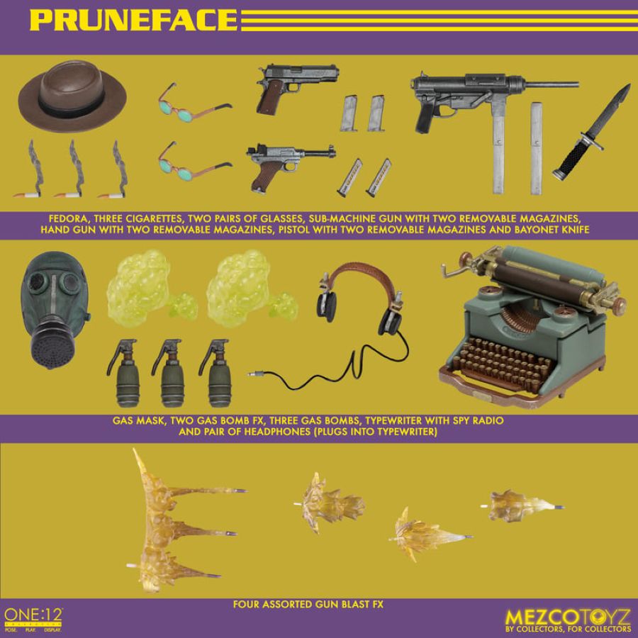 Dick Tracy - Pruneface ONE:12 Collective Action Figure