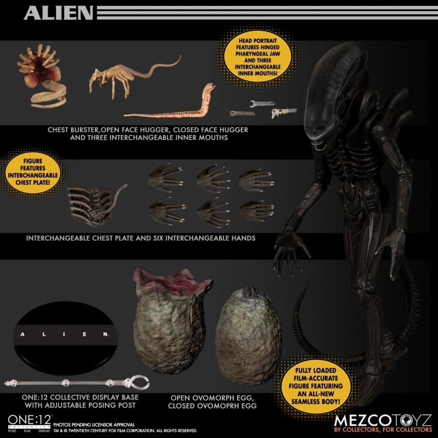 Alien - Alien One:12 Collective Action Figure