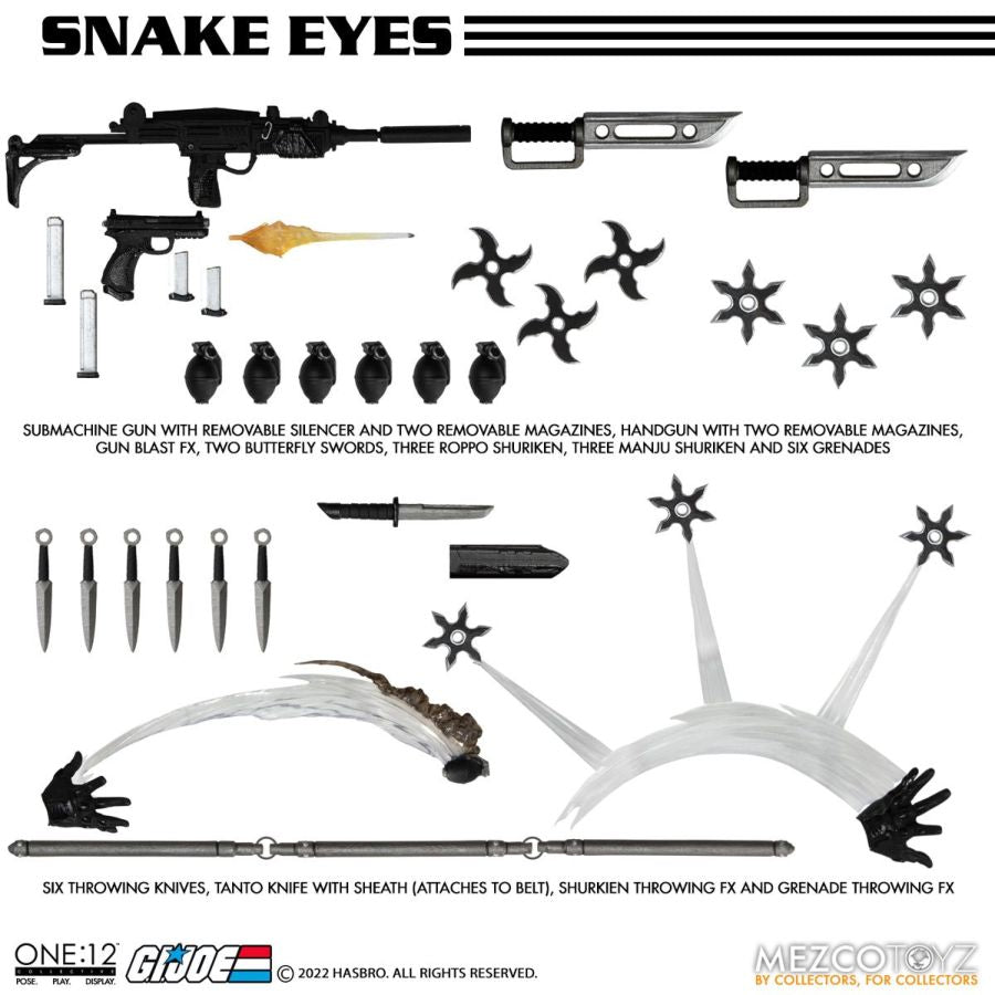 G.I. Joe - Snake Eyes Dlx One:12 Collective Action Figure