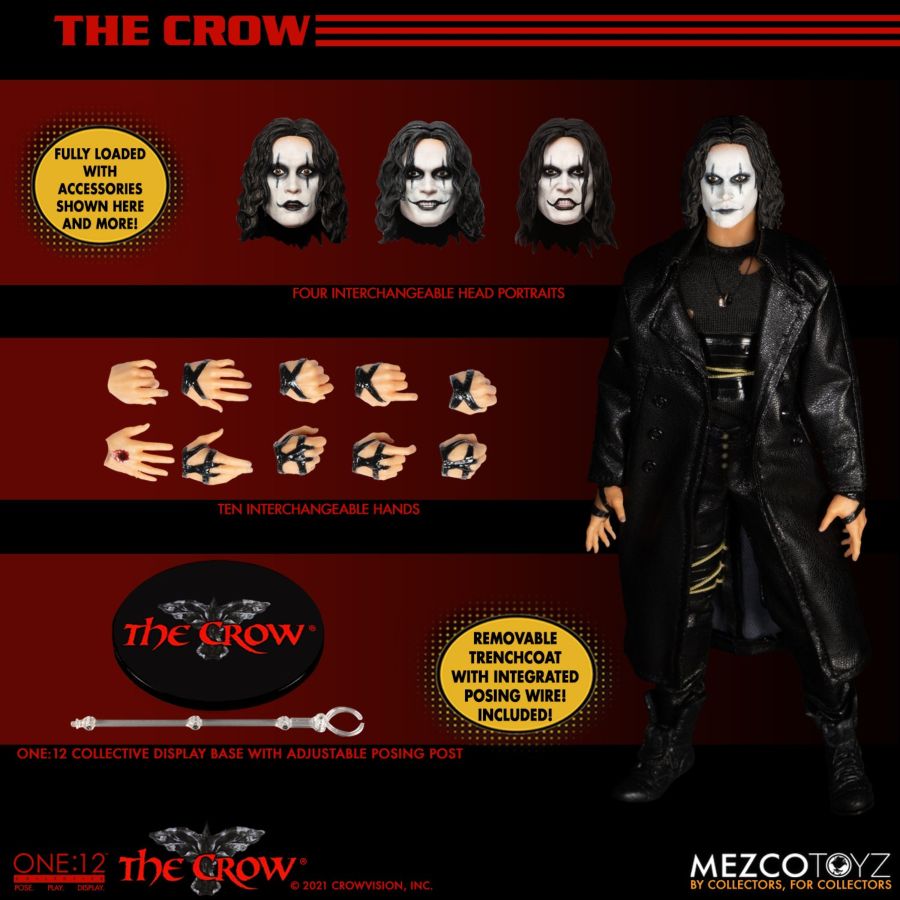 The Crow - Crow One:12 Collective Action Figure