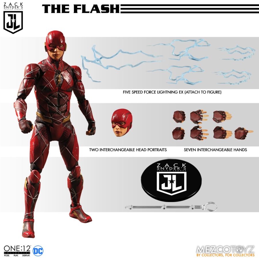 Justice League Movie - 1:12 Scale Deluxe Steel Boxed Set