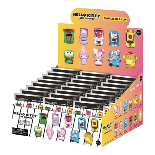 Hello Kitty - 3D Foam Bag Clips (Series 3) Blind Bags (Display of 24)