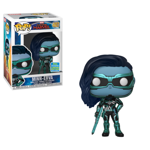 Captain Marvel - Minn-Erva SDCC 2019 US Exclusive Pop! Vinyl - Ozzie Collectables