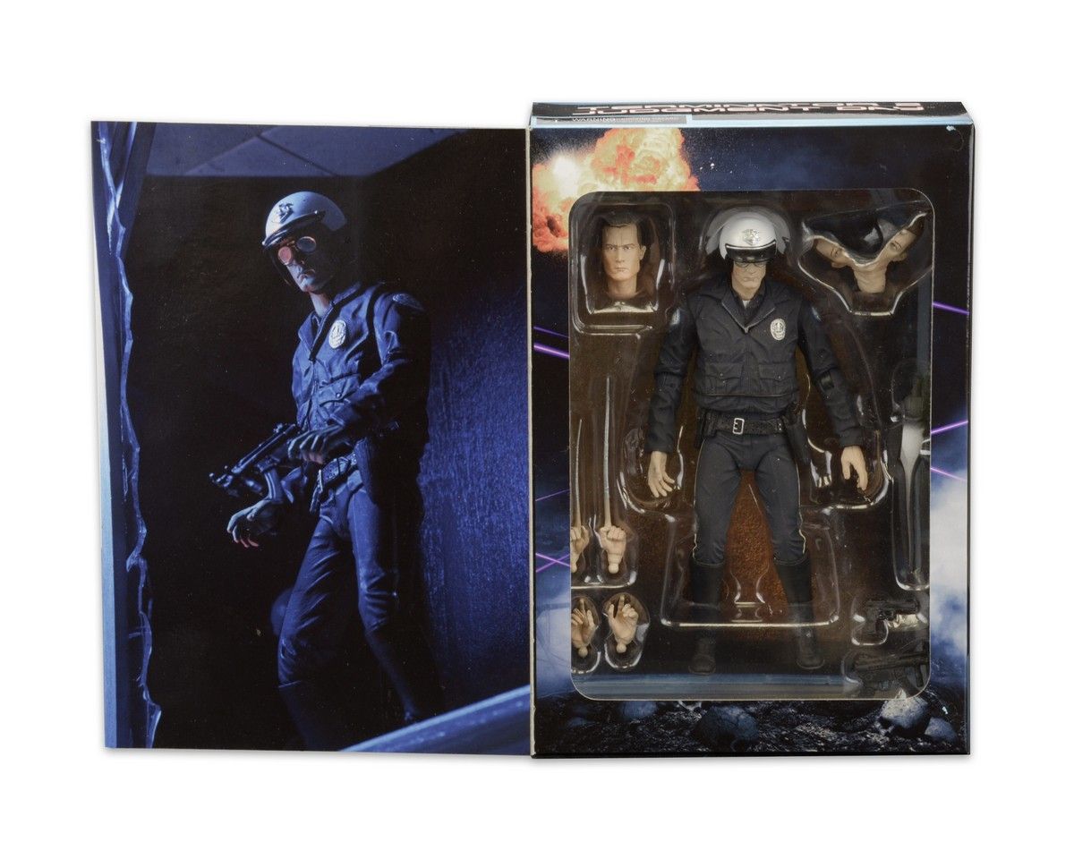 Terminator 2: Judgement Day - T-1000 (Motorcycle Cop) 7" Action Figure