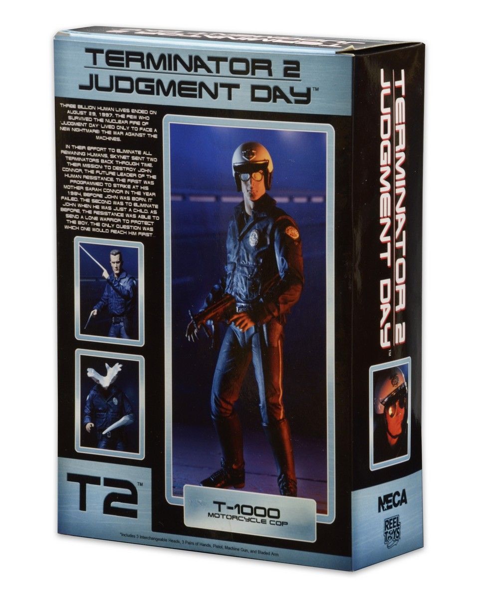 Terminator 2: Judgement Day - T-1000 (Motorcycle Cop) 7" Action Figure
